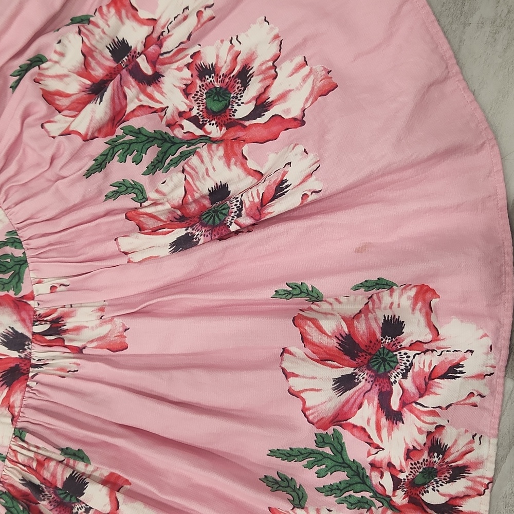 Morley Girls Pink Poppy Dress - Picture 2 of 2